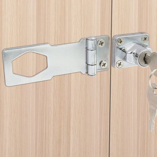 Verrou de porte avec clé pour installation sans perçage 1