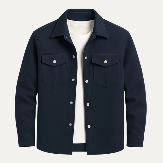 Veste-chemise Légère pour Hommes Moderne 1