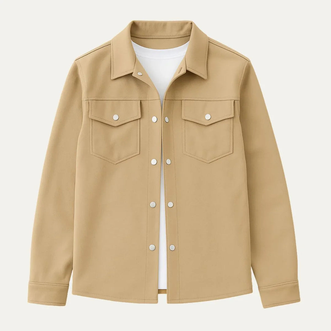 Veste-chemise Légère pour Hommes Moderne 2