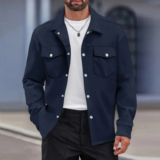 Veste-chemise Légère pour Hommes Moderne 4