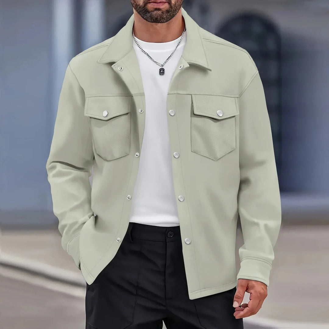 Veste-chemise Légère pour Hommes Moderne 5