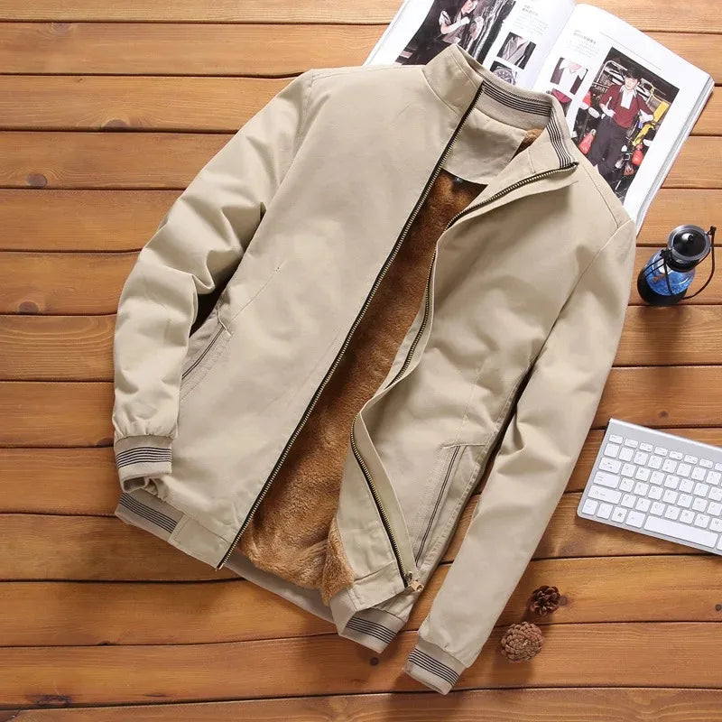Veste Aviateur pour Hommes en Fleece 4