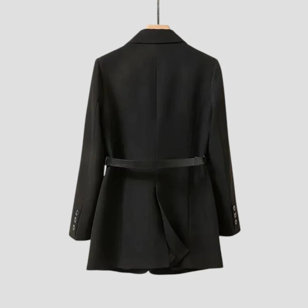 Veste Blazer Femme Ceinturée Chic 3