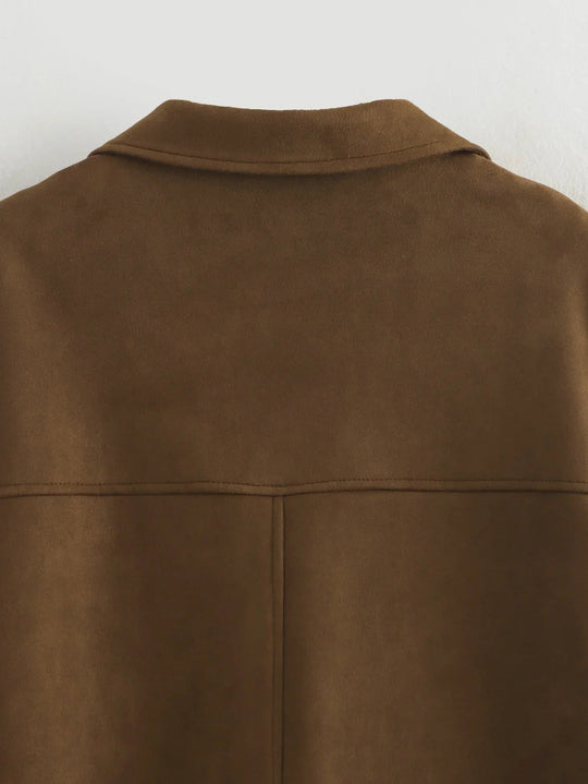Veste Blazer Femme Croisée à Manches Longues Polyvalente 8