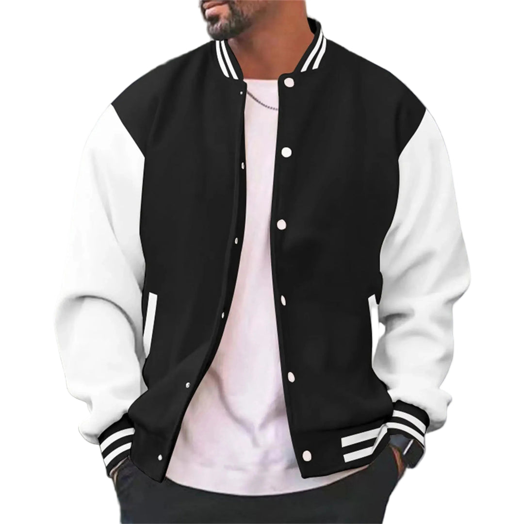 Veste Bombardier pour Hommes Style Varsity 0