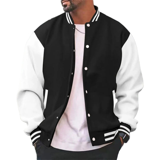 Veste Bombardier pour Hommes Style Varsity 0