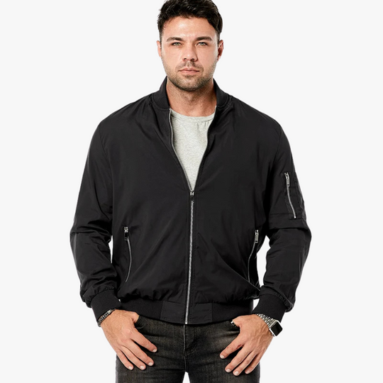 Veste Bomber Homme Style Classique Polyvalente 2