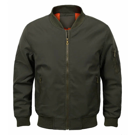 Veste Bomber Homme Style Décontracté Moderne 2
