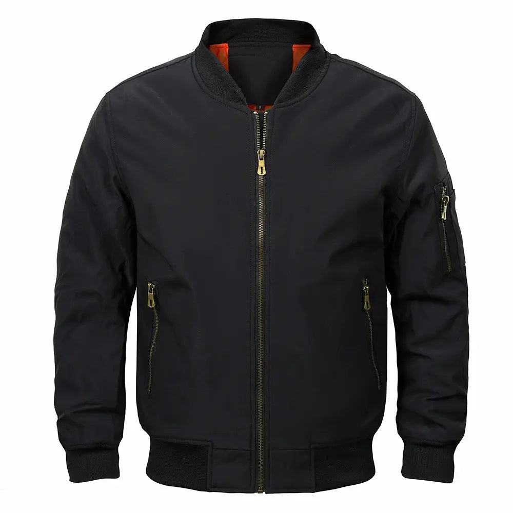 Veste Bomber Homme Style Décontracté Moderne 4