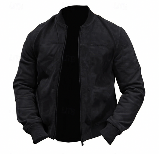Veste Bomber Légère pour Homme en Suédine 2