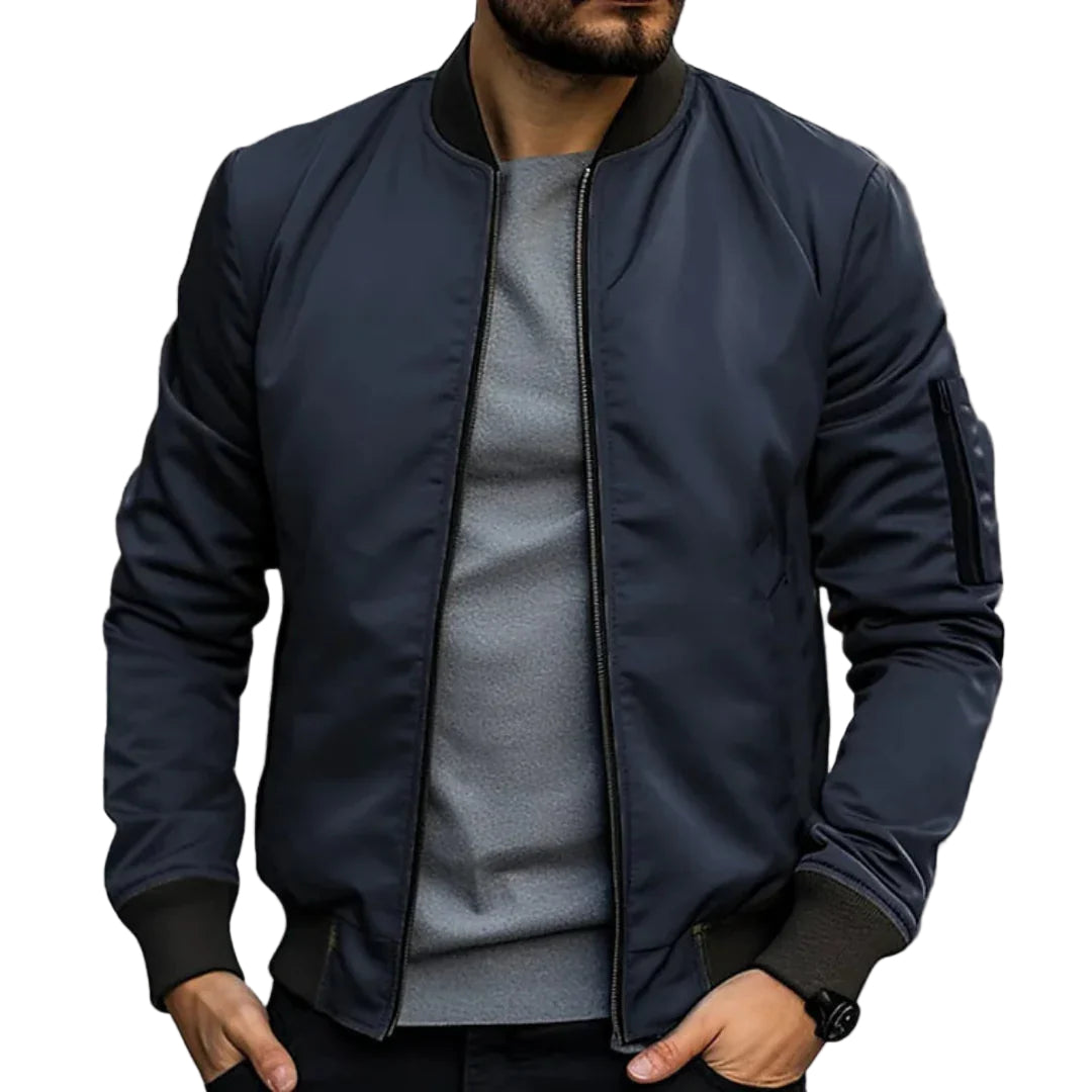 Veste Bomber Légère pour Hommes Style Décontracté 0