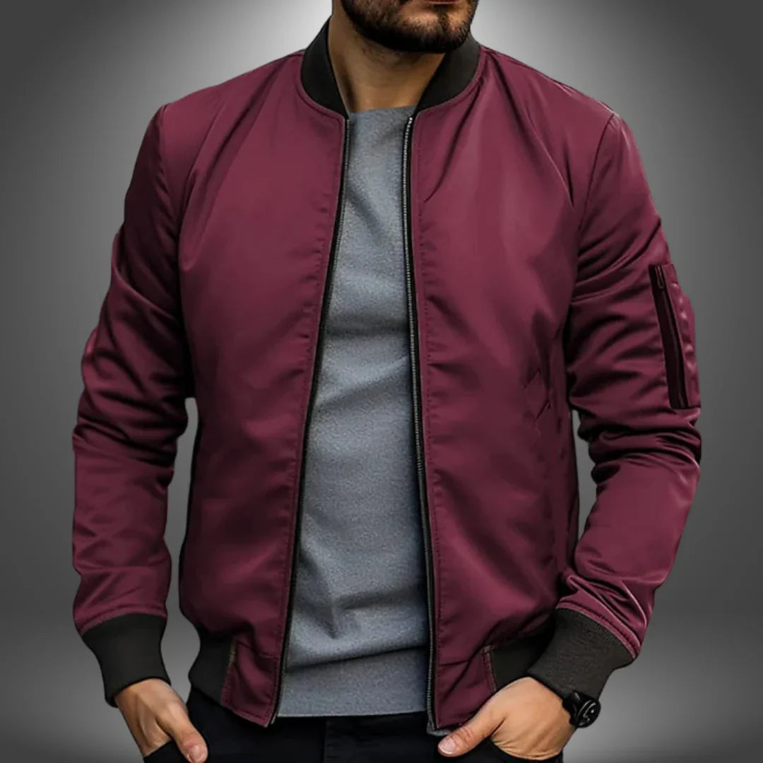 Veste Bomber Légère pour Hommes Style Décontracté 4