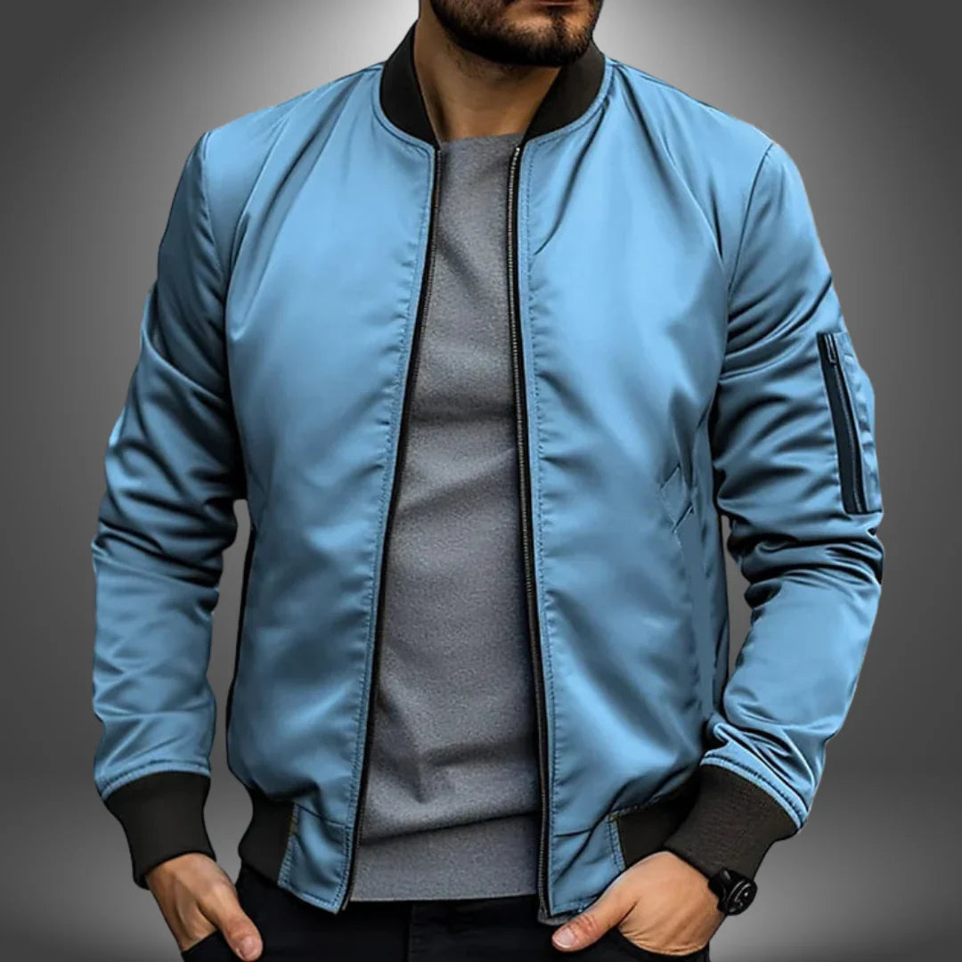 Veste Bomber Légère pour Hommes Style Décontracté 6