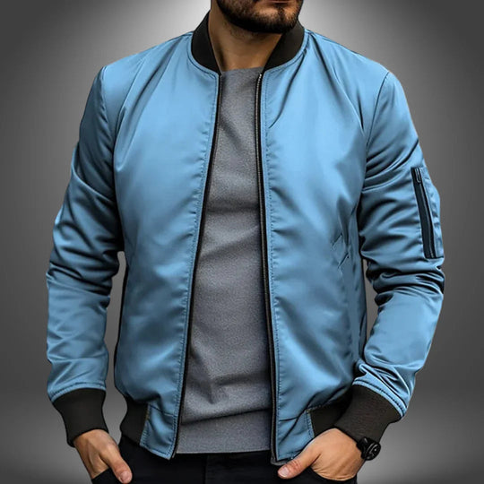 Veste Bomber Légère pour Hommes Style Décontracté 6
