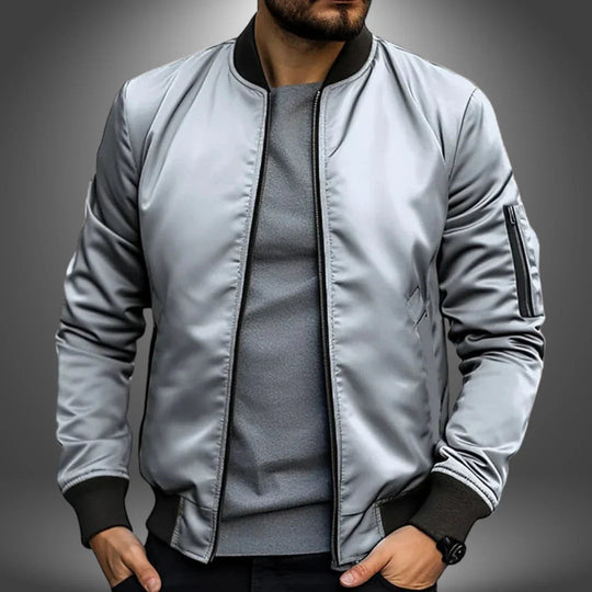 Veste Bomber Légère pour Hommes Style Décontracté 7