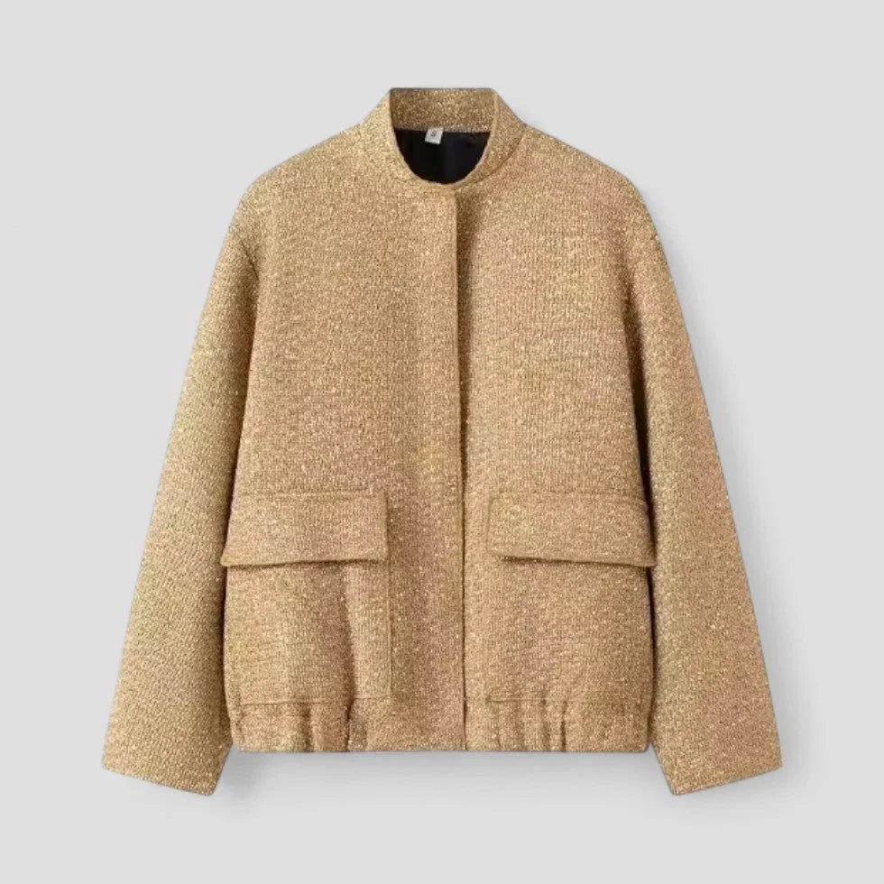 Veste Bomber à Sequins pour Femme Chic 1