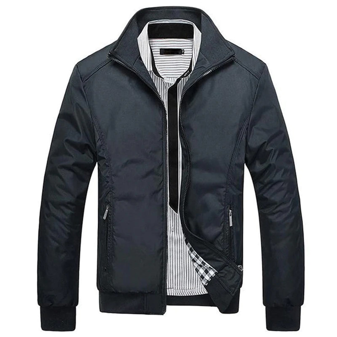 Veste Casual pour Hommes avec Col Montant 0