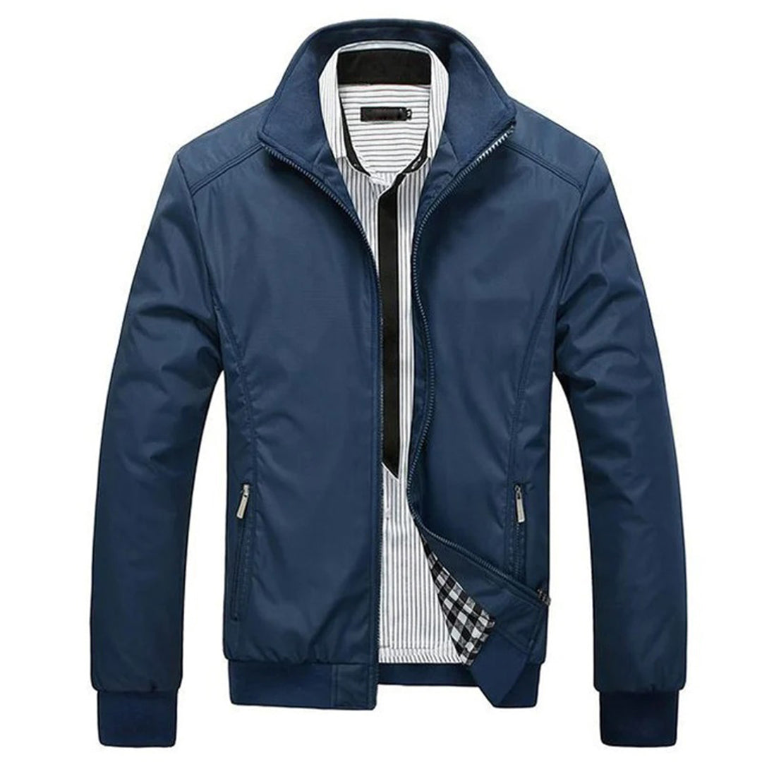 Veste Casual pour Hommes avec Col Montant 1