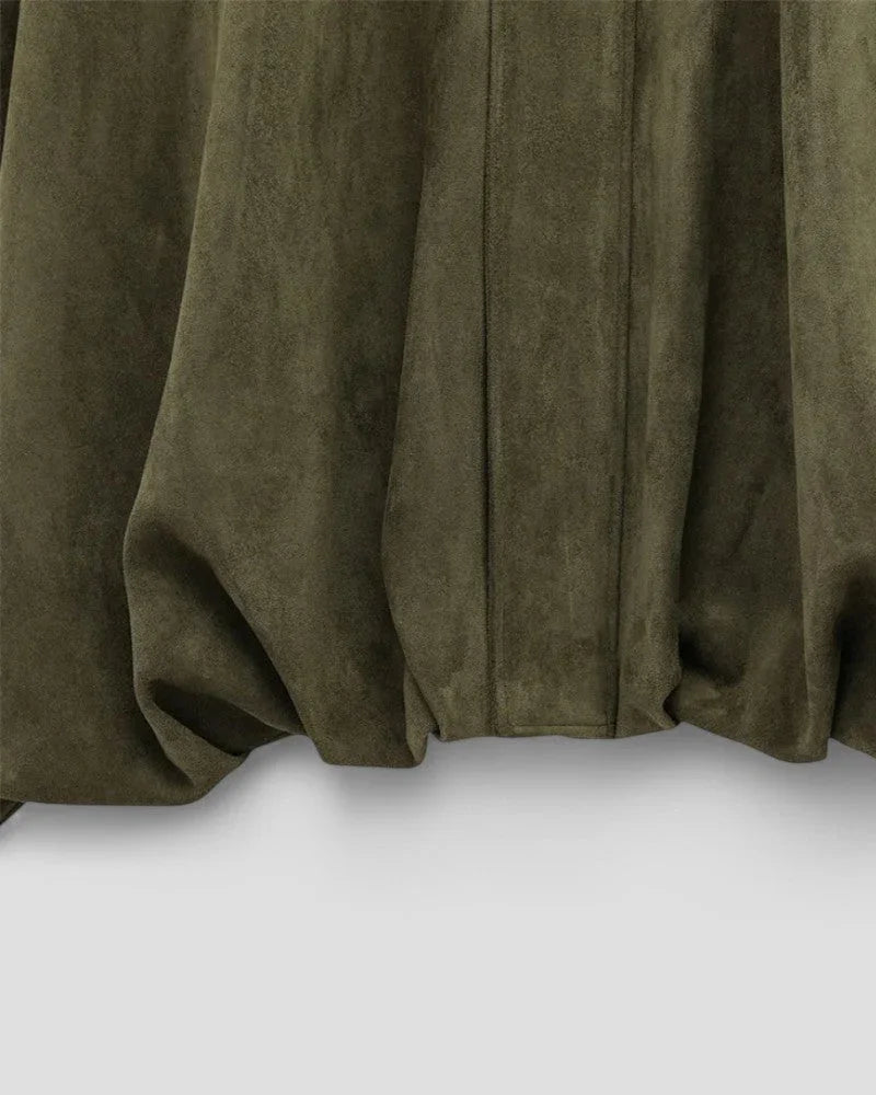 Veste Femme Blouson Aviateur Surdimensionné 5