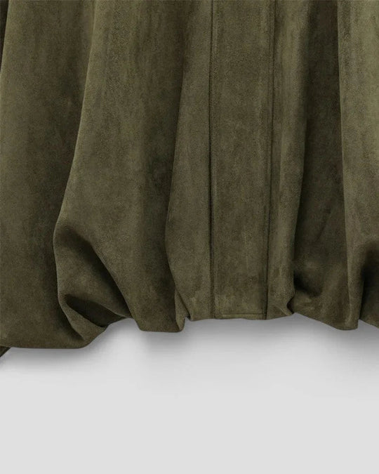 Veste Femme Blouson Aviateur Surdimensionné 5