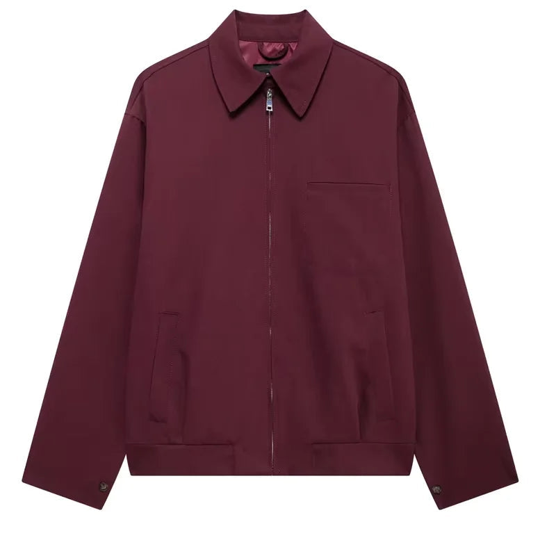 Veste Femme Bomber Croisée Manches Longues Ajustée 0