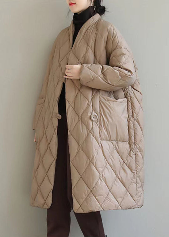 Veste Femme Col Montant Rouge Chic avec Poches 2