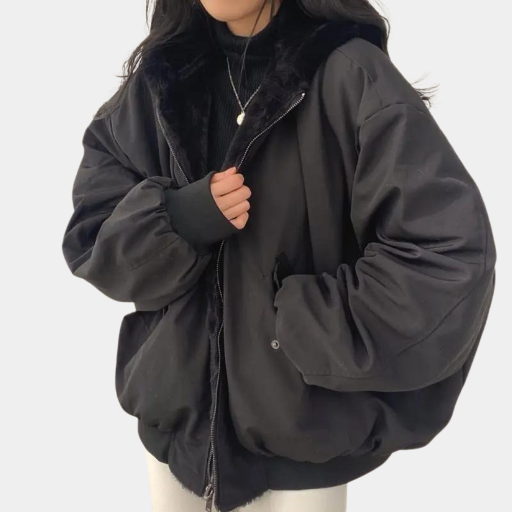 Veste Femme Douce et Confortable à Capuche 4