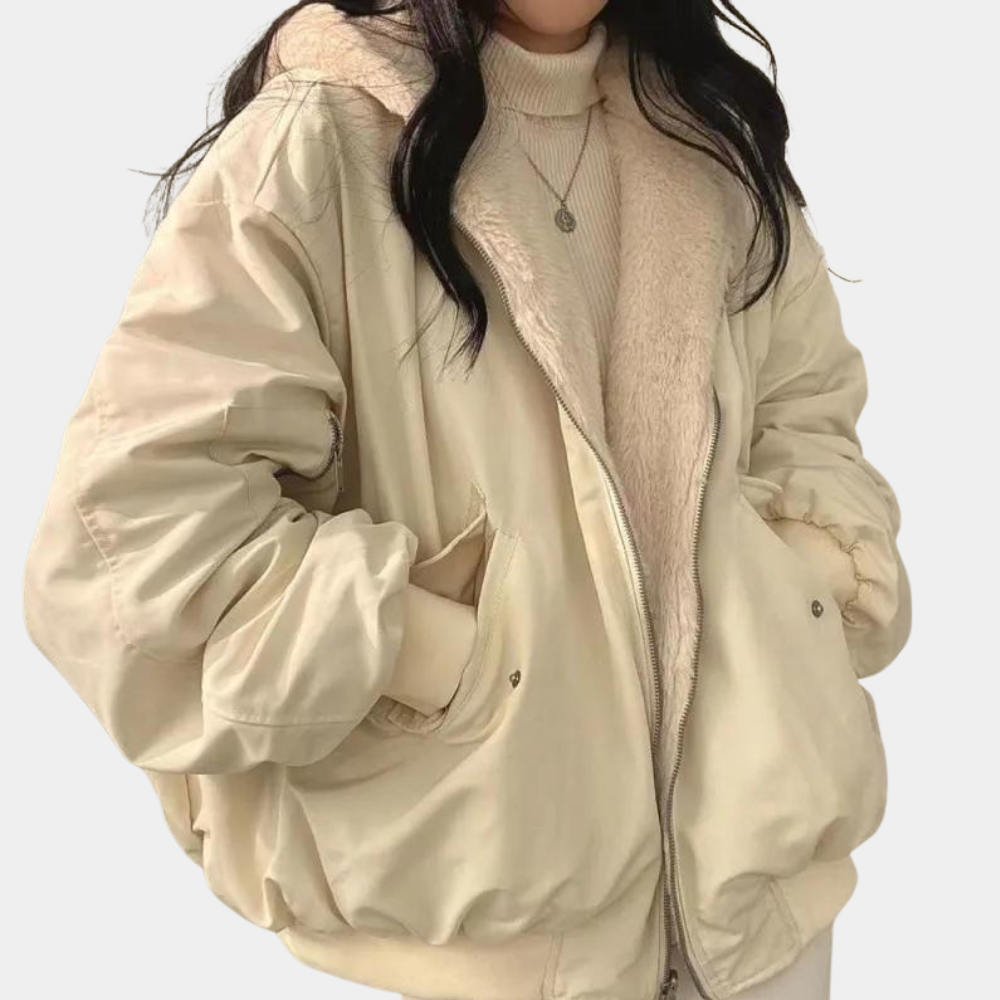 Veste Femme Douce et Confortable à Capuche 5