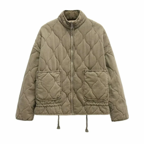 Veste Femme Matelassée Moderne Confortable pour Hiver 1