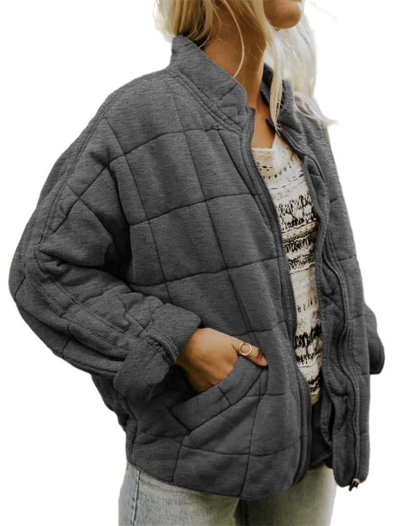 Veste Femme Matelassée Oversize Pour L'Hiver 0