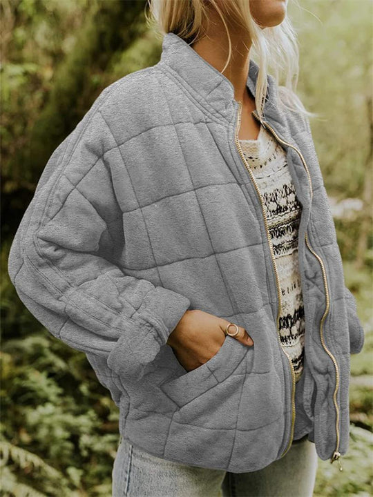 Veste Femme Matelassée Oversize Pour L'Hiver 1