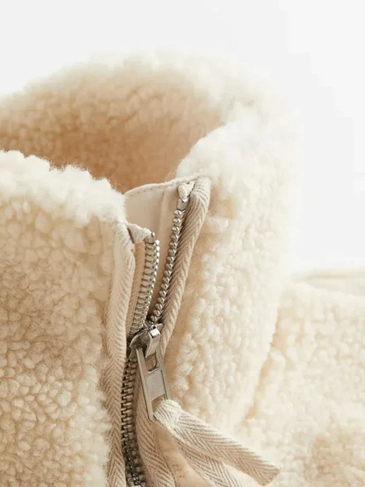 Veste Femme Oversize en Laine 8