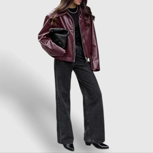 Veste Femme Zippée Col Montant 2