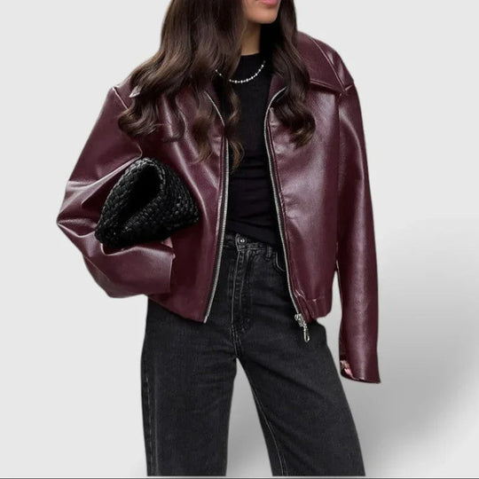Veste Femme Zippée Col Montant 4