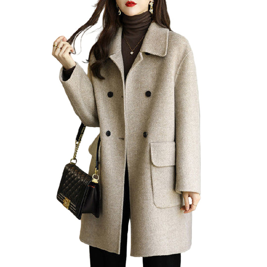 Veste Hiver Femme Chic Avec Poches Spacieuses 0