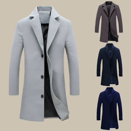 Veste Hiver Homme Longue Chic Pour Un Style Élégant 1