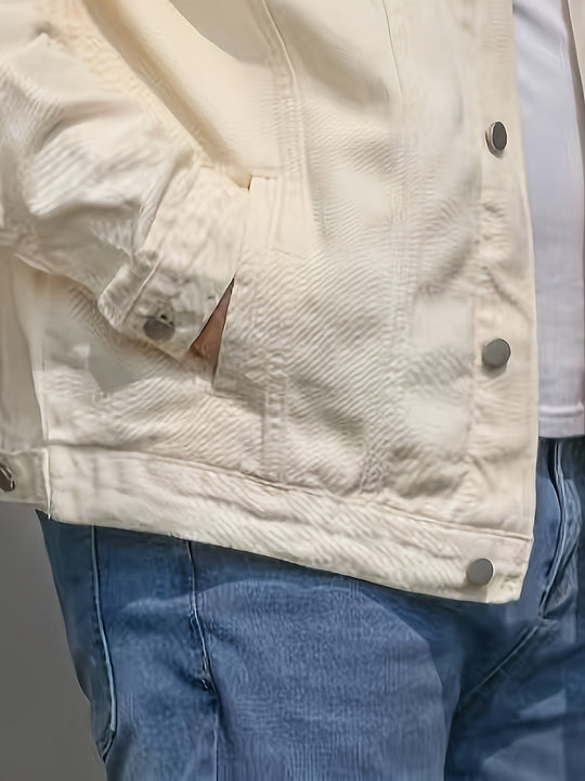 Veste Homme Décontractée avec Col Classique 5