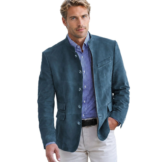 Veste Homme Moderne à Boutons Design Polyvalent 0