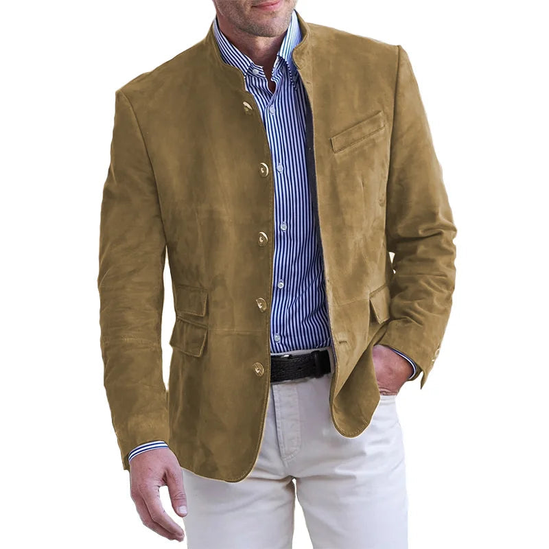 Veste Homme Moderne à Boutons Design Polyvalent 1