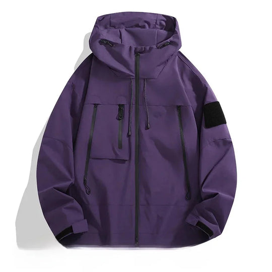 Veste Homme Softshell Avec Capuche Tendance 3
