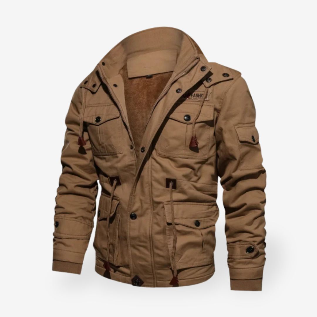 Veste Homme Urbaine Fonctionnelle avec Multiples Poches 4