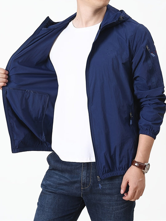 Veste Homme à Capuche Légère pour Activités de Plein Air 0