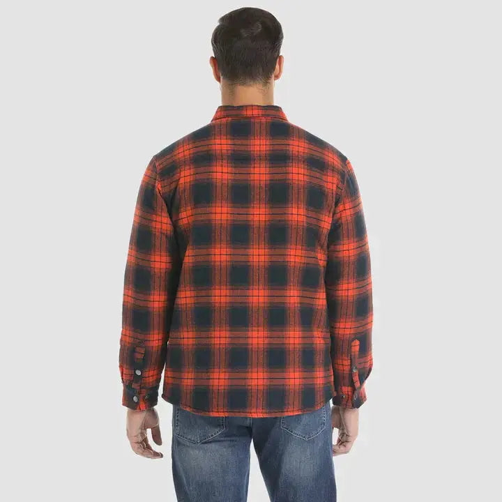 Veste Homme à Manches Longues à Carreaux Moderne 5