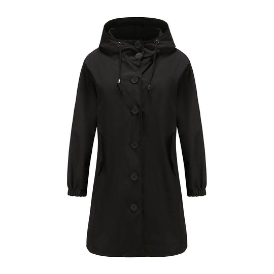 Veste Imperméable Femme Légère à Capuche pour Activités de Plein Air 4