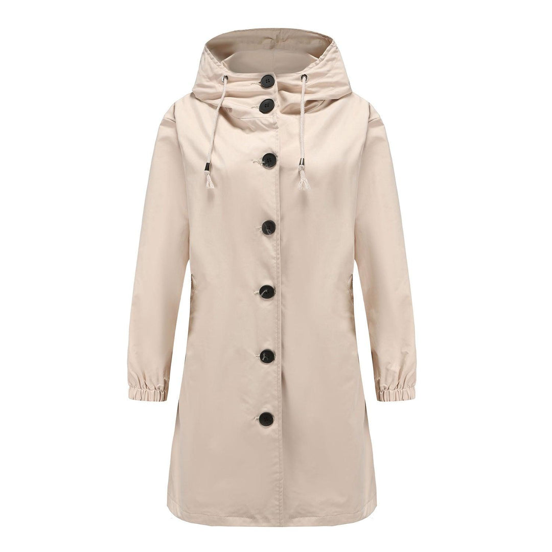Veste Imperméable Femme Légère à Capuche pour Activités de Plein Air 6