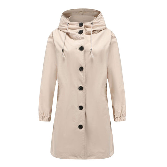 Veste Imperméable Femme Légère à Capuche pour Activités de Plein Air 6