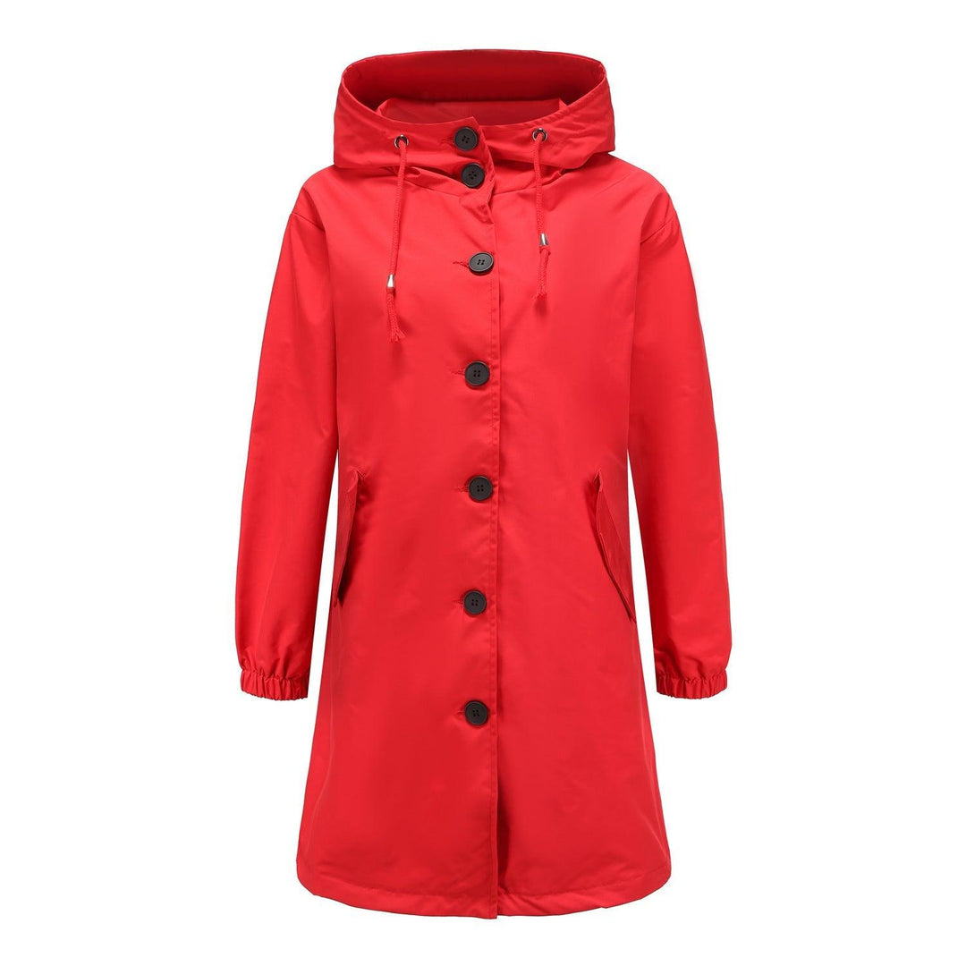 Veste Imperméable Femme Légère à Capuche pour Activités de Plein Air 7
