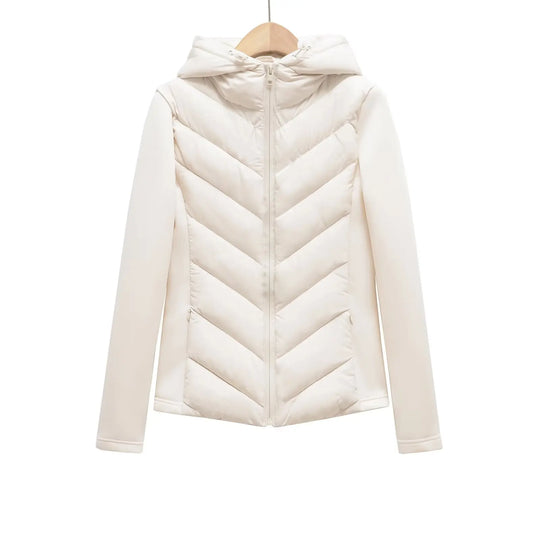 Veste Longue à Capuche en Coton pour Femmes 1