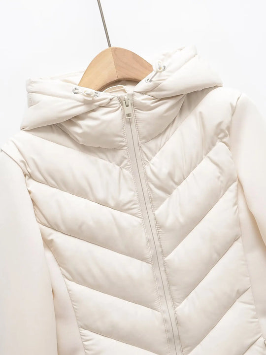 Veste Longue à Capuche en Coton pour Femmes 2