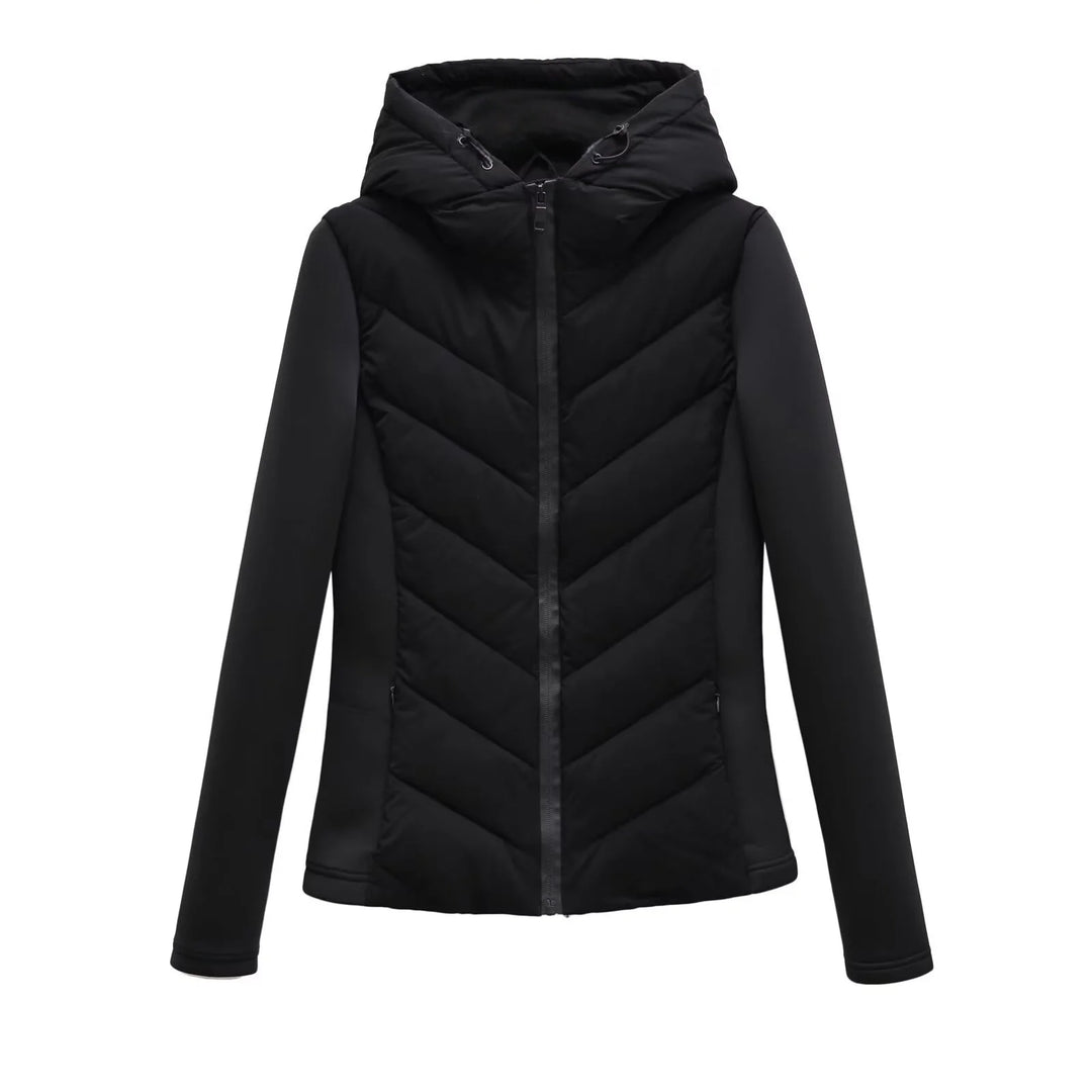 Veste Longue à Capuche en Coton pour Femmes 7
